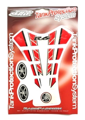 Наклейка на бак TankProtectionSystem PRO GRIP Yamaha R6 Red/White #13