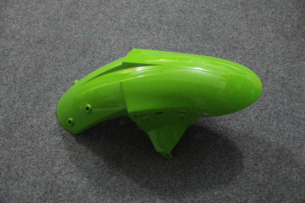 Комплект пластика для мотоцикла Kawasaki ZX-6R 07-08 Зелено-Черный