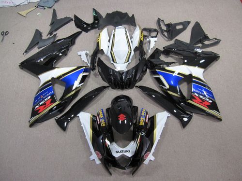 Комплект пластика для мотоцикла Suzuki GSX-R1000 09-15 Черно-Синий
