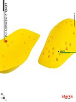 Вставки XY 816 Level 2 Memory / Защита колен и локтей / Желтый