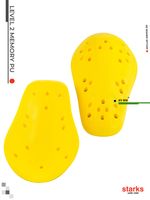 Вставки XY 816 Level 2 Memory / Защита колен и локтей / Желтый