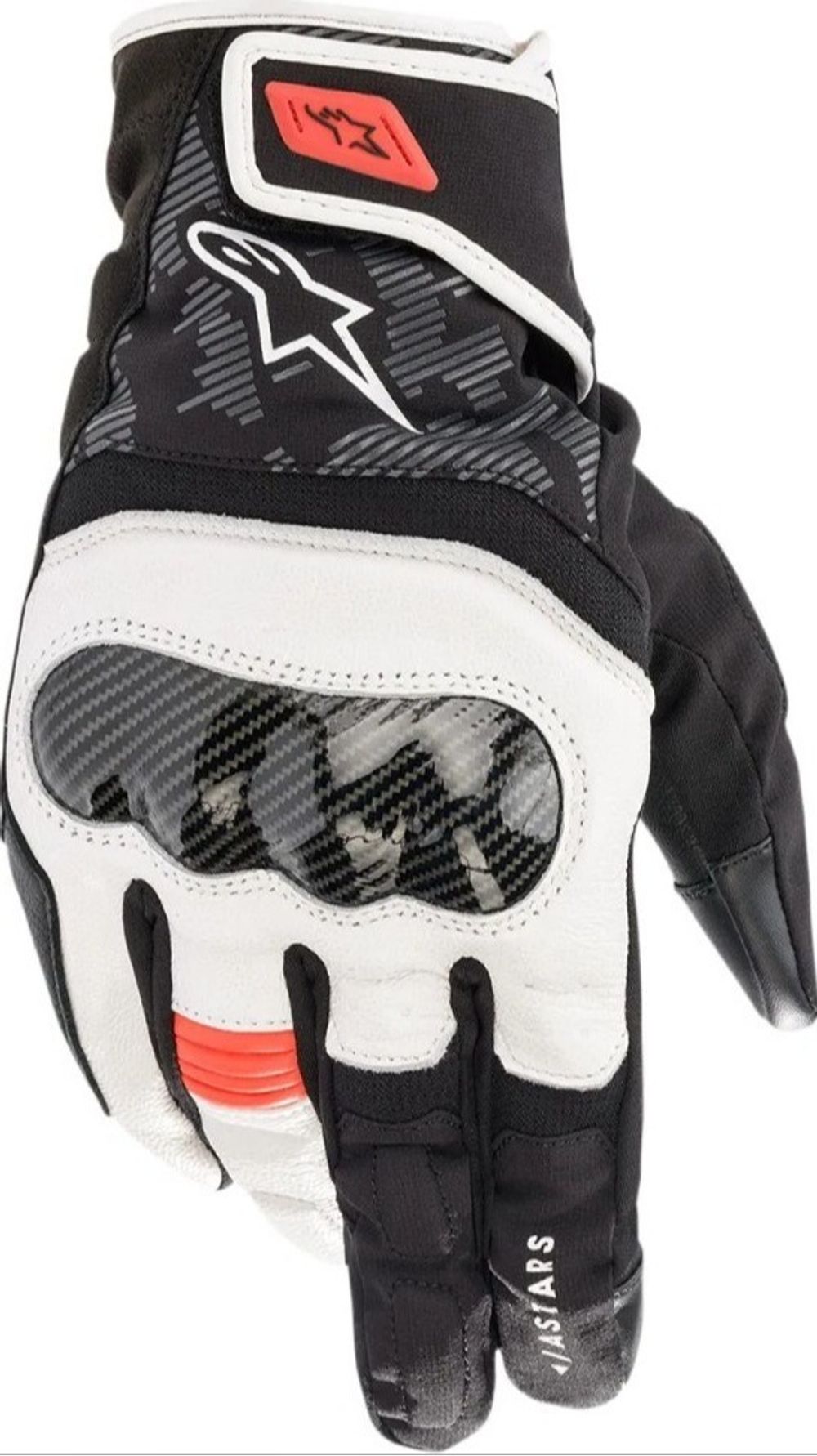 Gloves SMX Z Drystar / Бело-черный