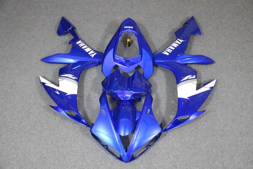 Комплект пластика для мотоцикла Yamaha YZF-R1 04-06 Сине-Белый