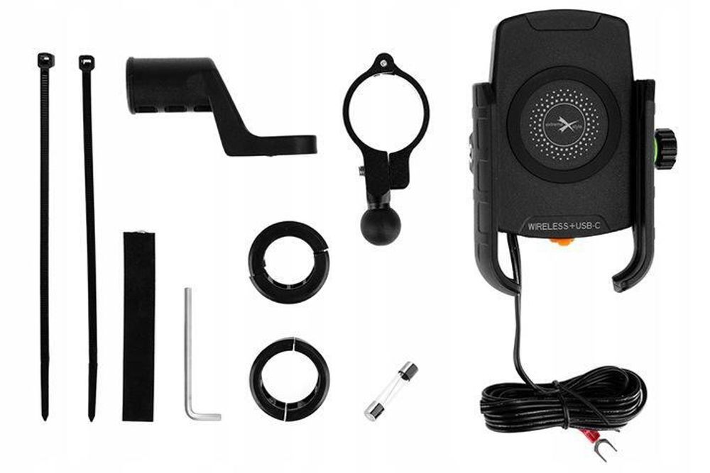 Держатель для телефона R9S с беспроводной зарядкой