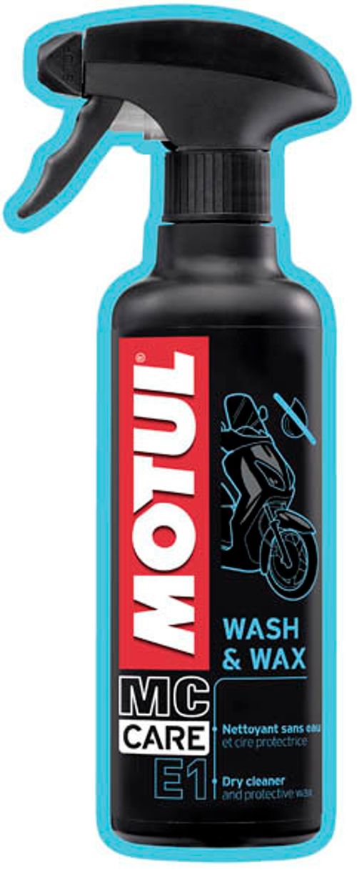 Очиститель Е1 MOTUL Wash and Wax (0.4 л.)