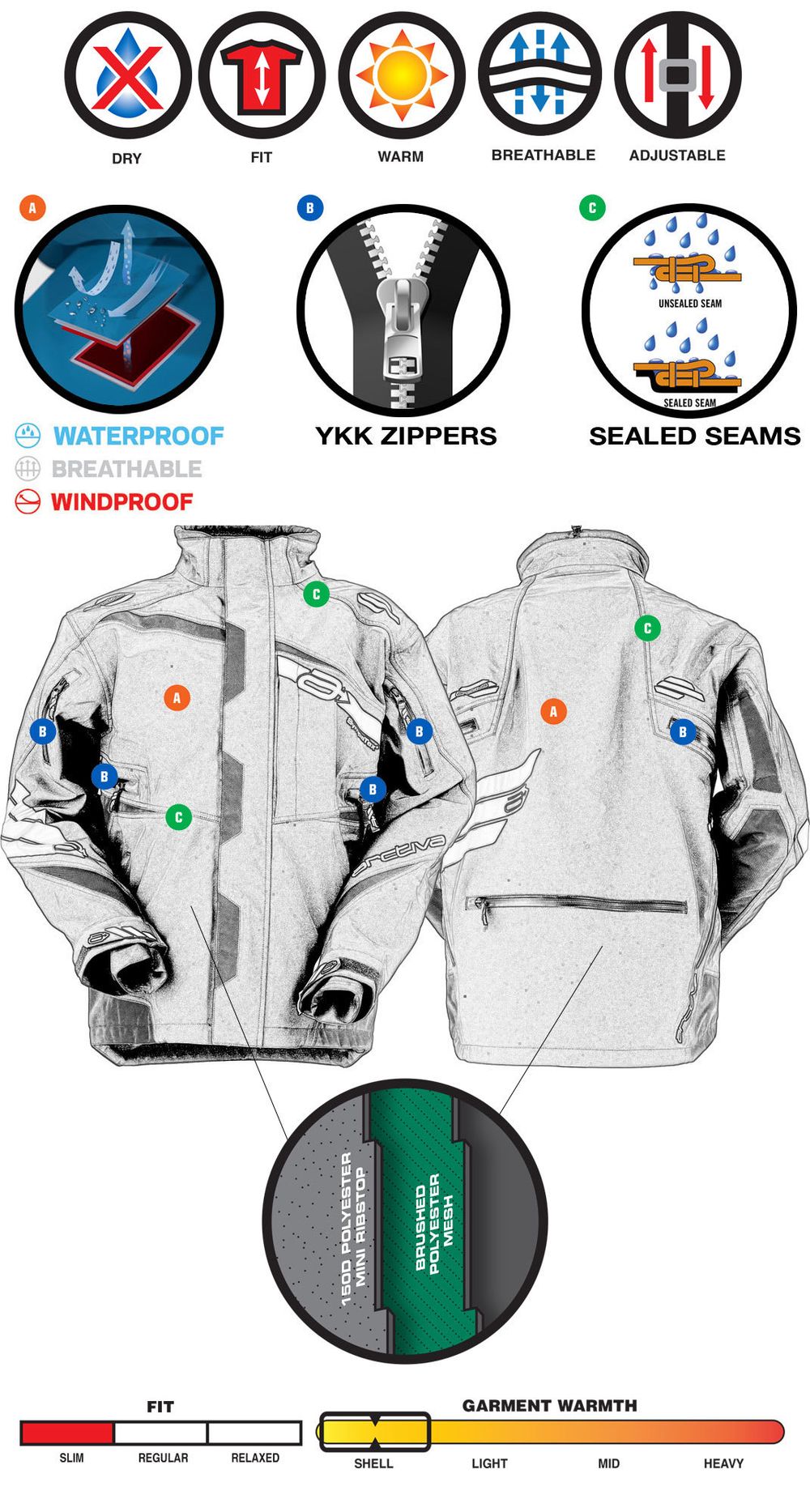 Vibe Shell / Черно-желтый