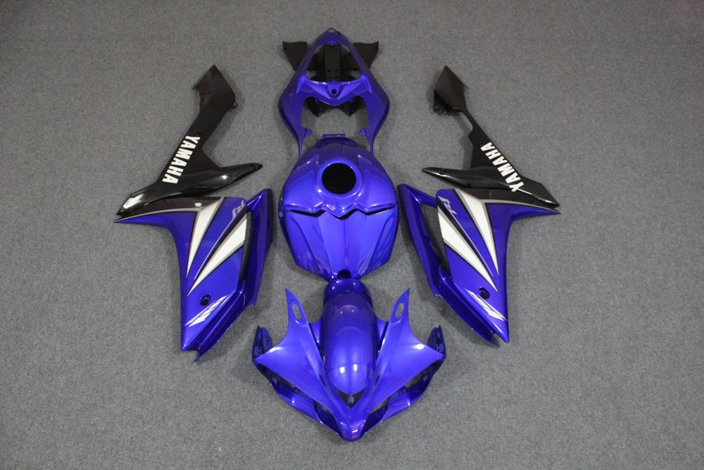 Комплект пластика для мотоцикла Yamaha YZF-R1 07-08 Сине-Бело-Черный