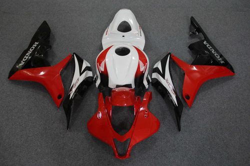 Комплект пластика для мотоцикла Honda CBR 600 RR 07-08 Красно-Черно-Белый