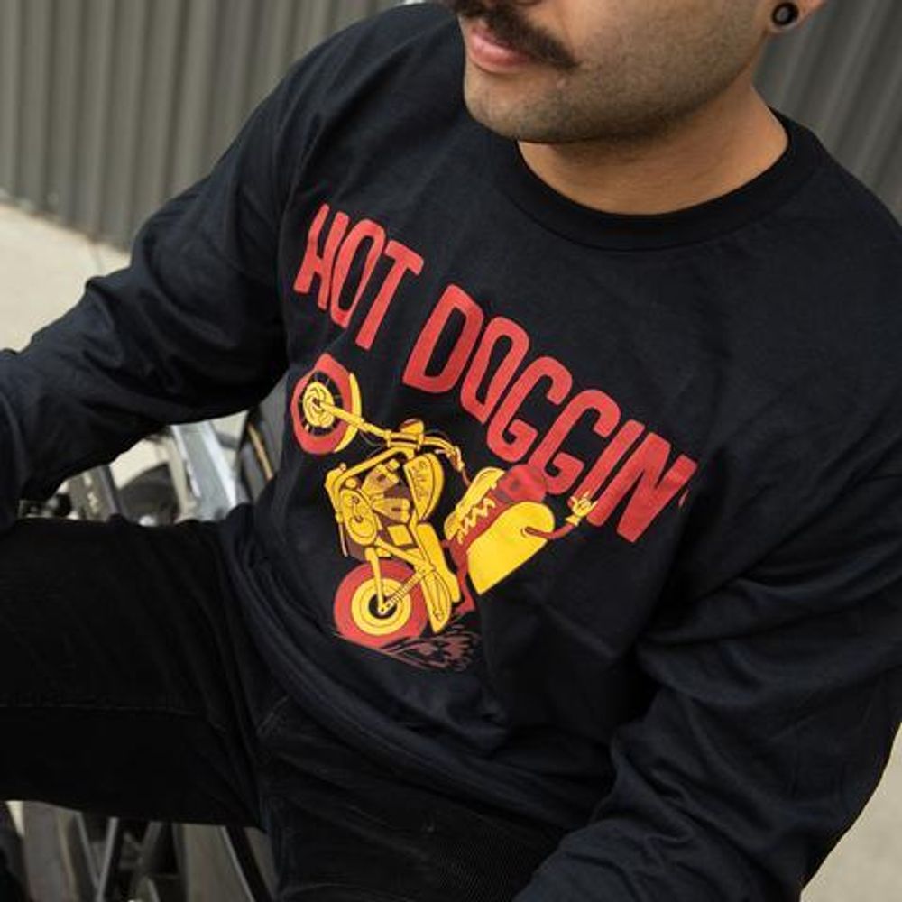 Hot Doggin' L/S / Черный