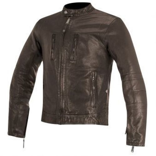 Brass Leather Jacket / Коричневый