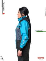 Dry Rain Дождевая куртка / Женская / Черно-синяя