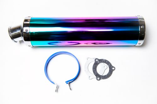 Глушитель для Honda CB 400 цвета хамелеон