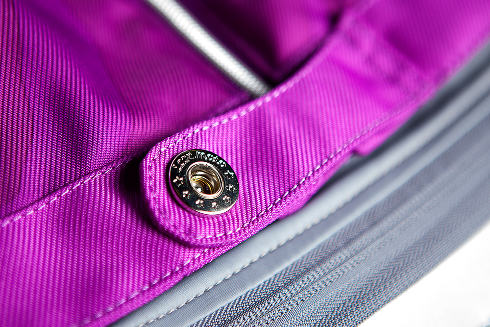 Мотокуртка - ICON HELLA 2 (женская, текстиль, фиолетовая)