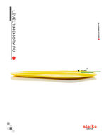 Защитная вставка спина Level 1 Memory PU / Желтый