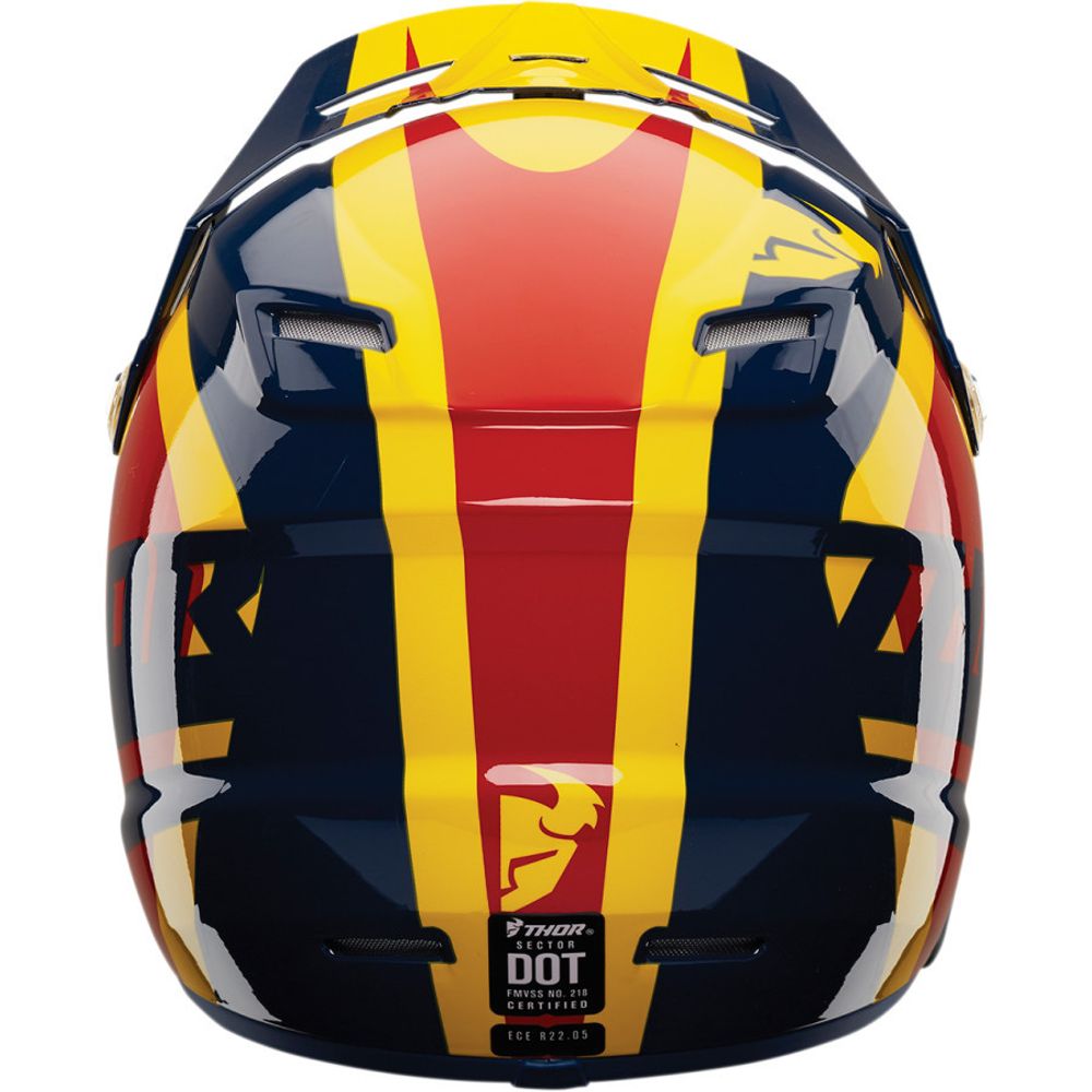 Ricochet Youth Helmet / Детский / Желто-красный