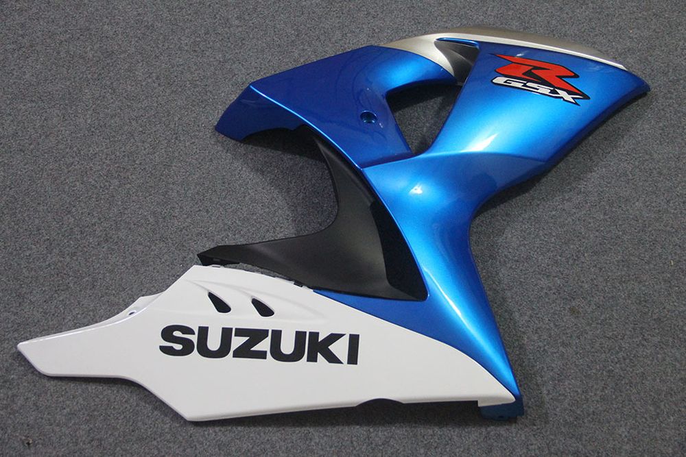 Комплект пластика для мотоцикла Suzuki GSX-R1000 09-15 Сине-Белый