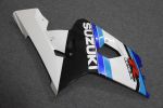 Комплект пластика для мотоцикла Suzuki GSX-R600/750 04-05 Сине-Бело-Черный