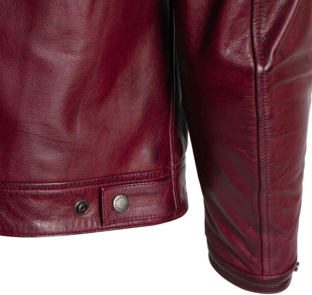 Blouson Chevy Cuir Buffalo / Бордовый