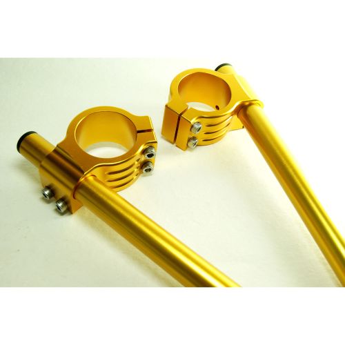 Клипоны для мотоцикла диаметром 37mm Золотой