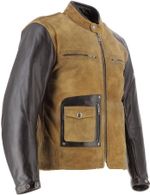 Johnson Cuir Rag-Suede / Черно-бежевый