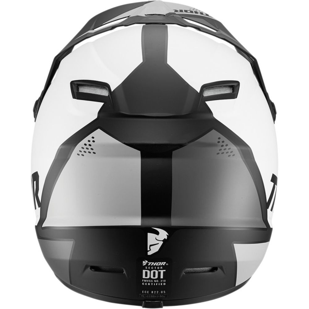 Sector Blade Helmet / Детский / Черно-белый