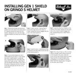 Gringo S Anti-Fog Bubble Mirror / Золотой