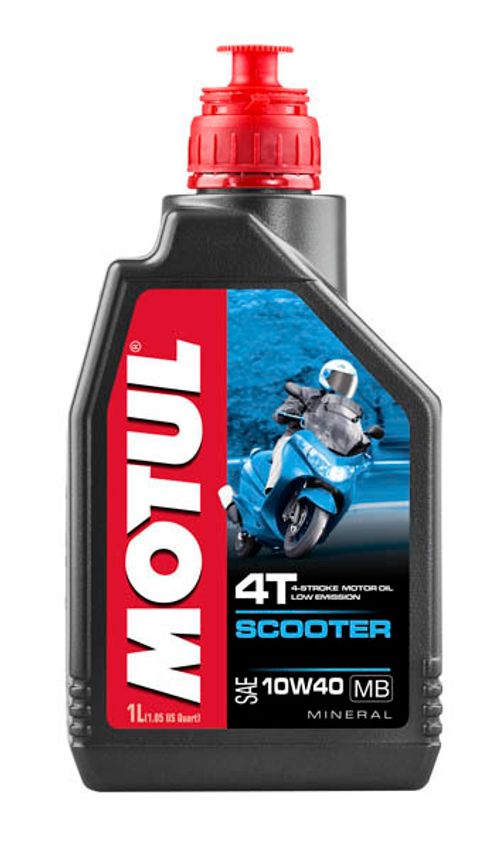 Моторное масло MOTUL Scooter 4T MB 10W40