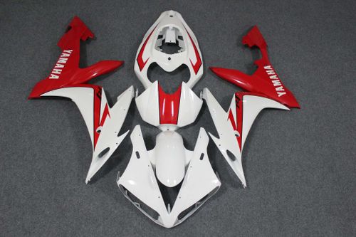 Комплект пластика для мотоцикла Yamaha YZF-R1 04-06 Красно-Белый
