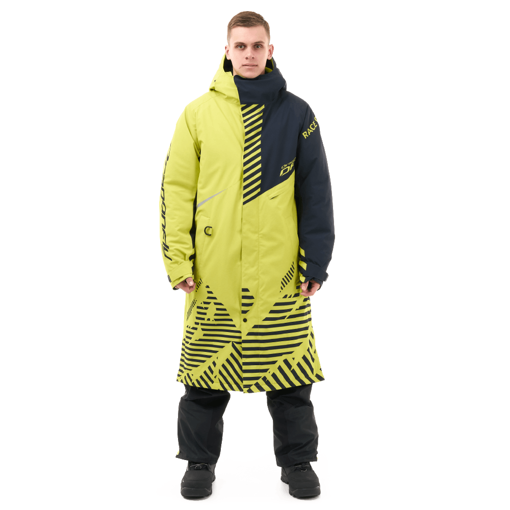Race Coat / Мужской / Зелено-Черный