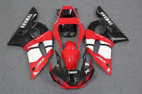 Комплект пластика для мотоцикла Yamaha YZF-R6 98-02 Красно-Черный