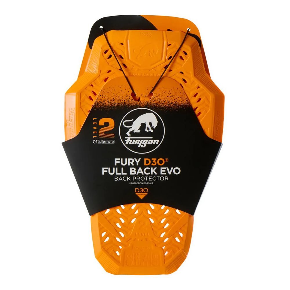 Full Back Fury D3O Evo Level 2 / Оранжевый