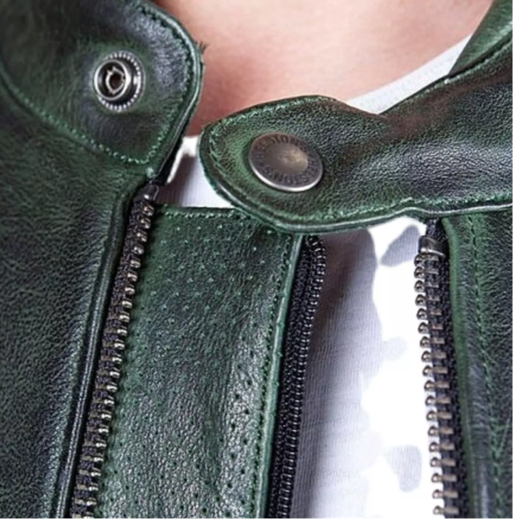 Trevor Cuir Rag / Черно-зеленый