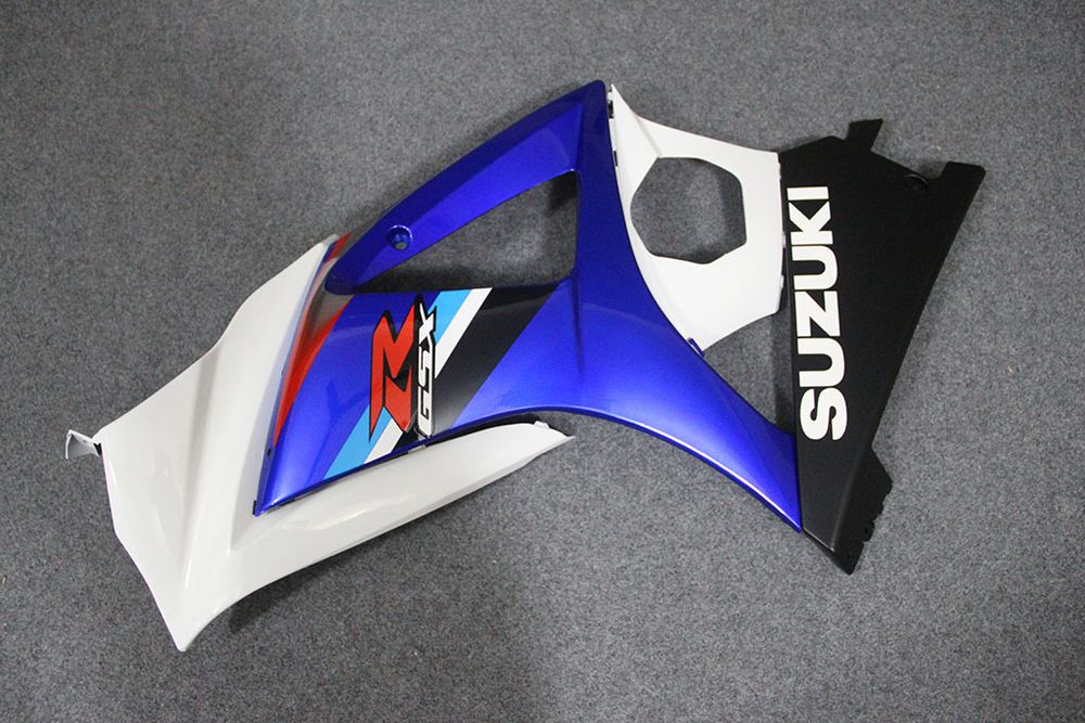 Комплект пластика для мотоцикла Suzuki GSX-R1000 07-08 Бело-Синий COLOR+