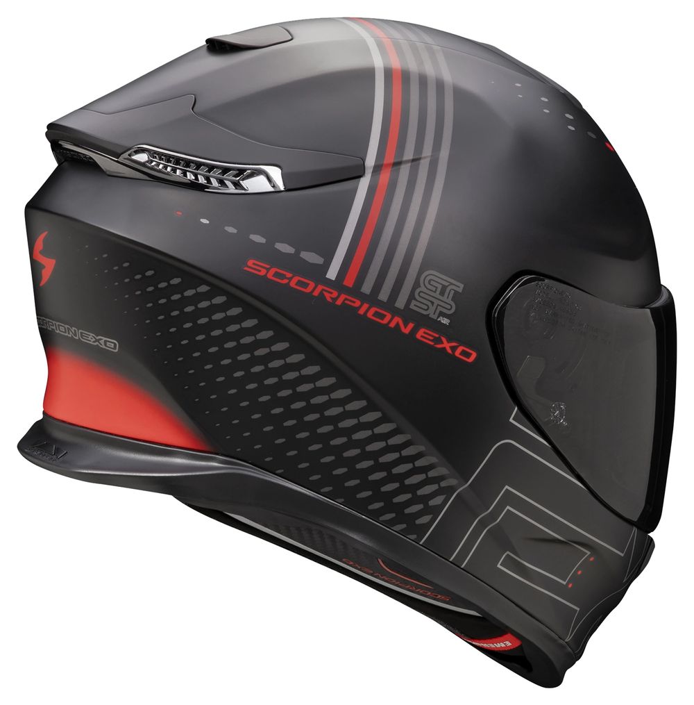 EXO-GT SP Air Techlane / Матовый / Черно-красный