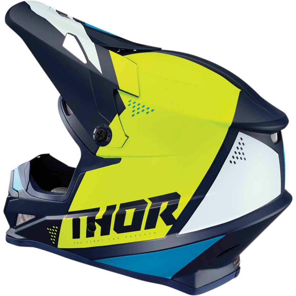 Sector Blade Helmet / Сине-желтый