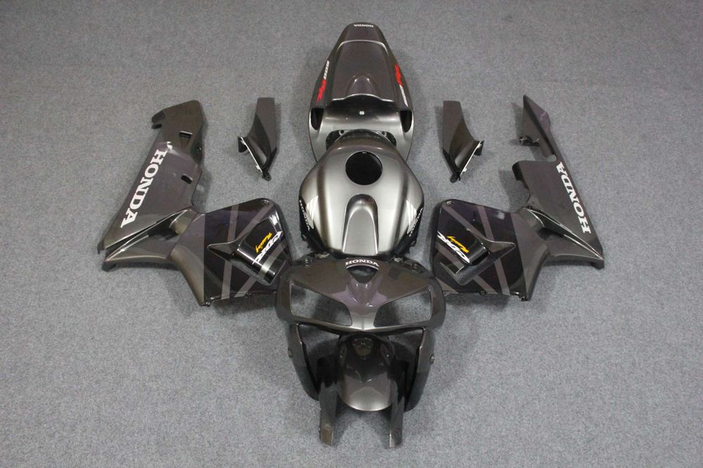 Комплект пластика для мотоцикла Honda CBR 600 RR 05-06 Черно-Серый