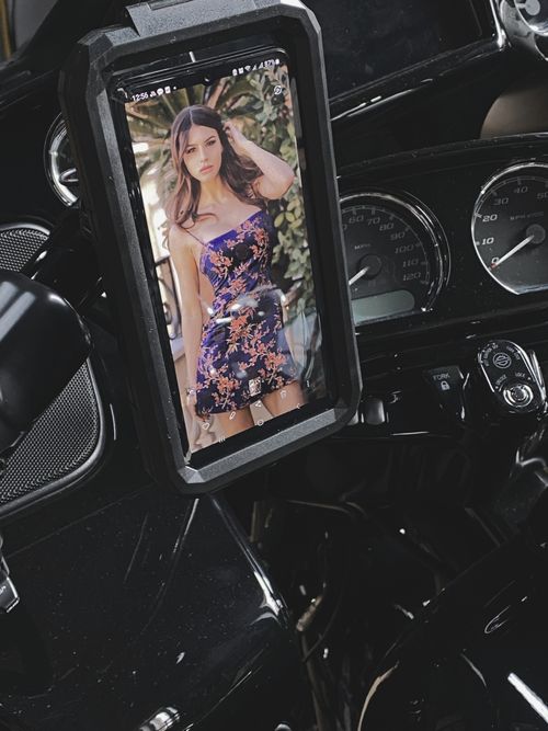 Мото держатель 167 HARD-W-PD / Черный