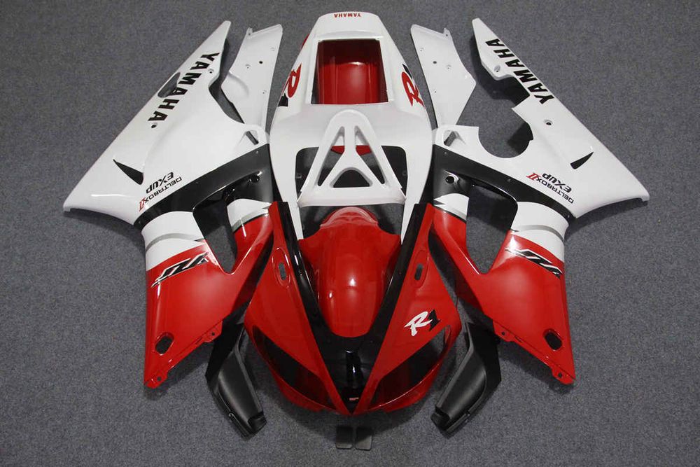 Комплект пластика для мотоцикла Yamaha YZF-R1 98-99 Красно-Белый