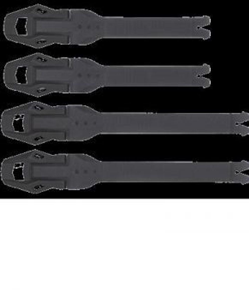 MX Boot Strap & Buckle Set 250/350 / Черный