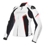 G. Racing D1 Pelle / Женская / Черно-белый-красный