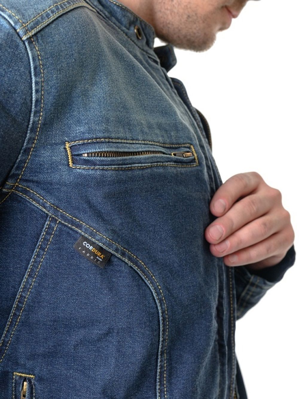 Ghost / Slim fit Cordura Denim стрейч / Синий