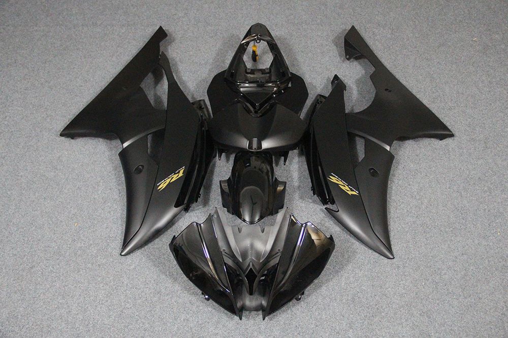 Комплект пластика для мотоцикла Yamaha YZF-R6 08-15 Черный COLOR+