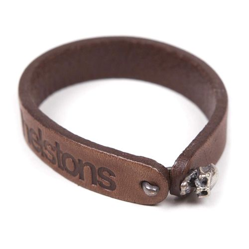 Bracelet Skull / Темно-коричневый