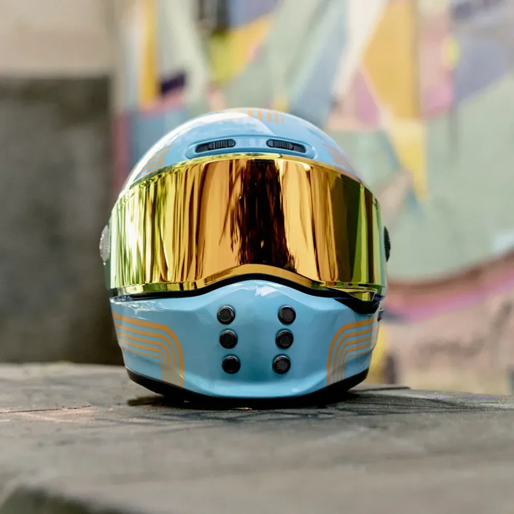 V10 Foni MC27 / Оранжево-голубой