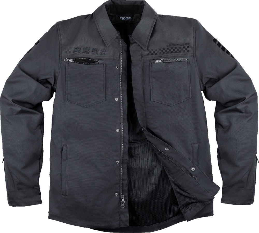 Upstate Canvas National Jacket / Черный
