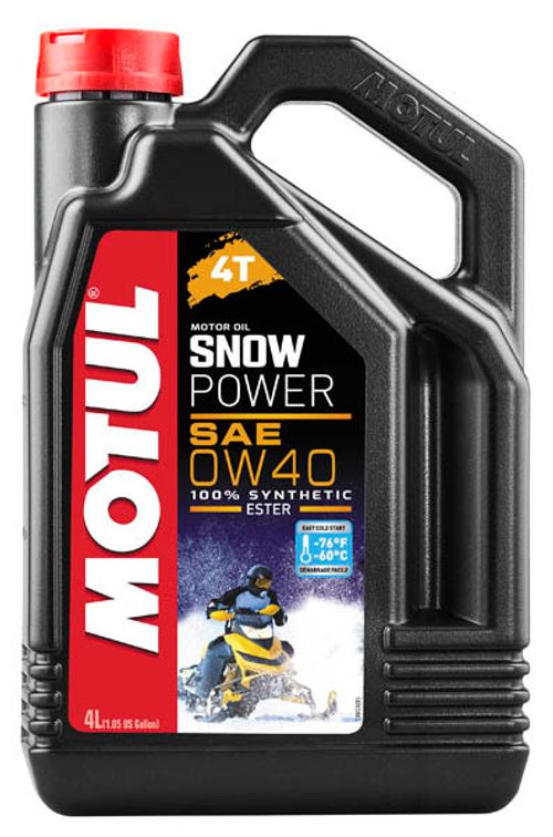 Моторное масло MOTUL Snowpower 4T 0W40