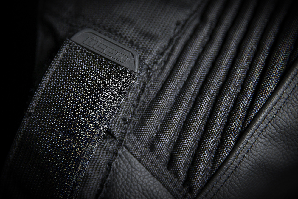 ICON HYPERSPORT PANT (кожа, черные)