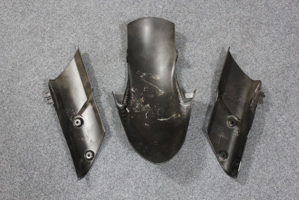 Комплект пластика для мотоцикла Kawasaki Z1000 10-13 Черно-серый заводской