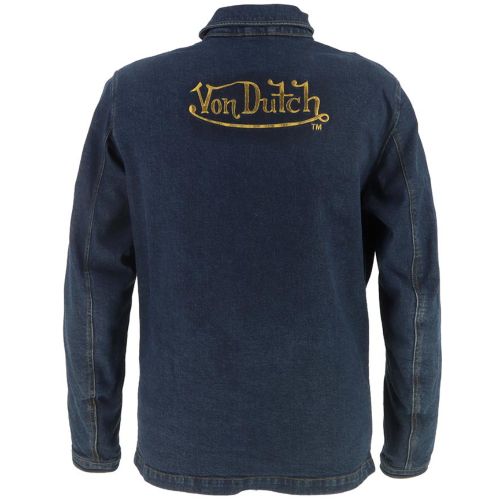 Купить Моторубашка Текстильная Helstons Von Dutch - Captain Toile / Синий