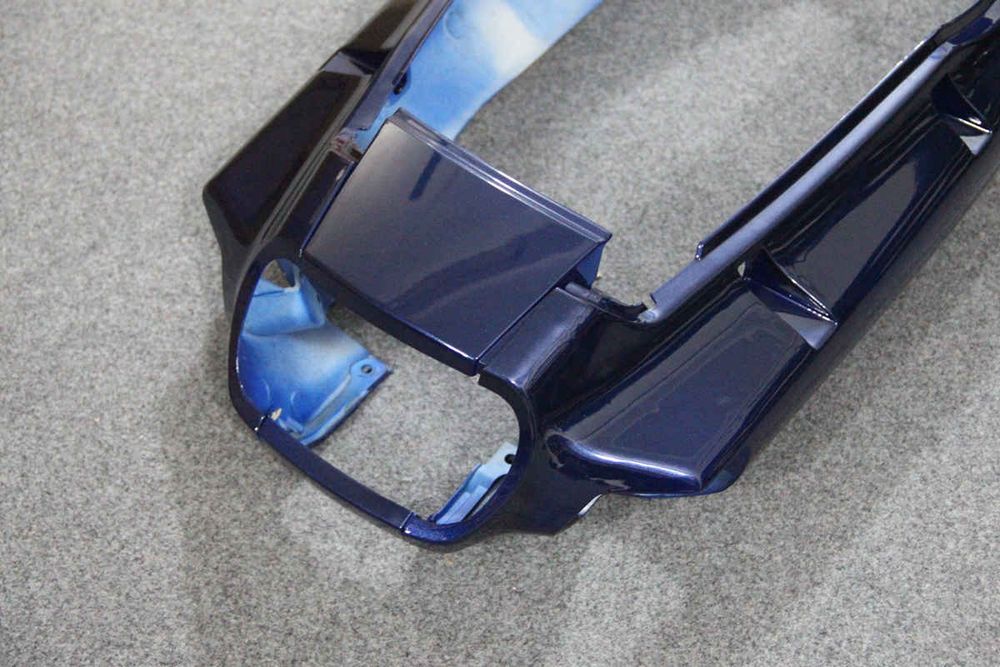 Комплект пластика для мотоцикла Kawasaki ZZR400/600 93-07 Сине-Серебристый